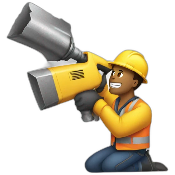 jackhammer emoji