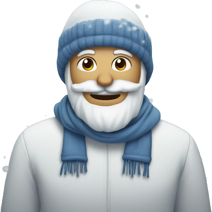 Snow emoji