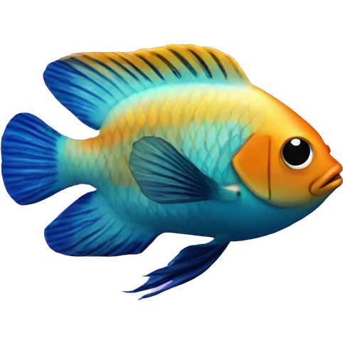Aquarium fish emoji