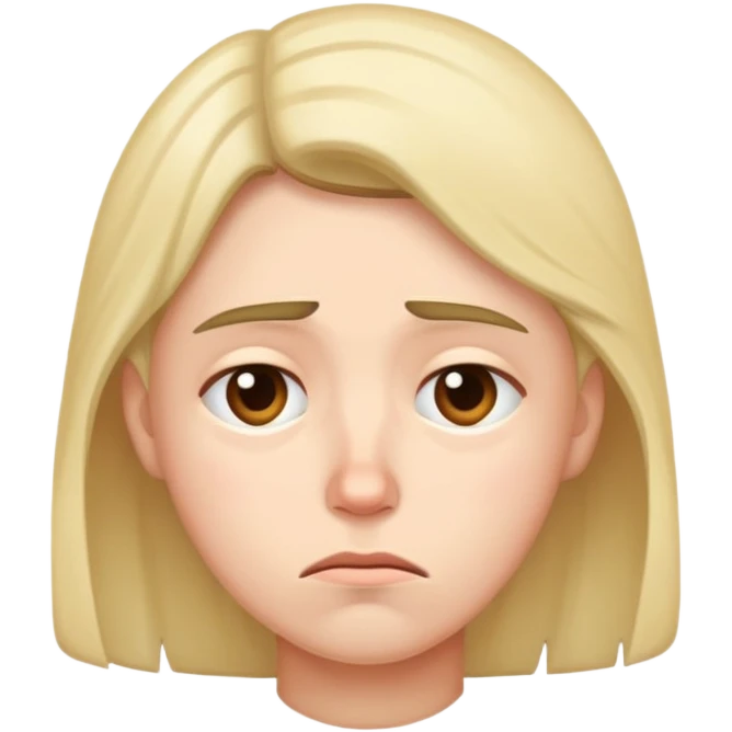 Cara de cansado y fatigado emoji