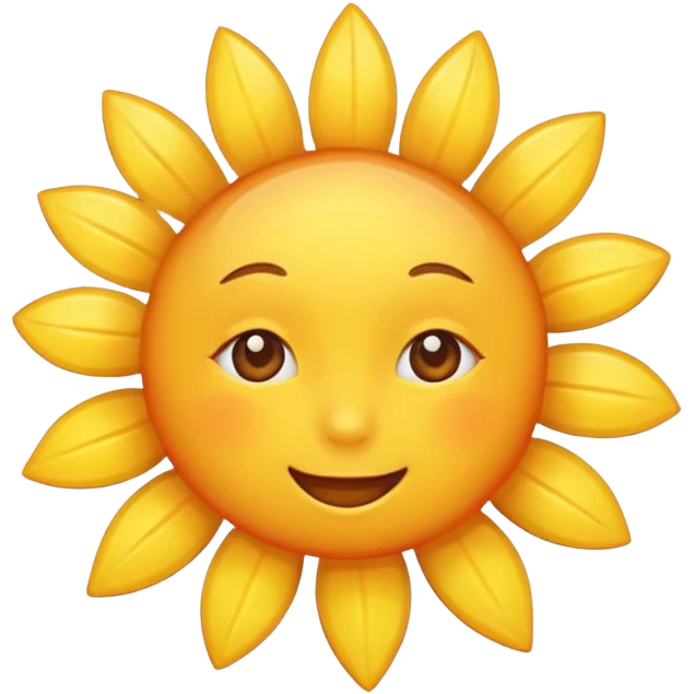 sunny emoji