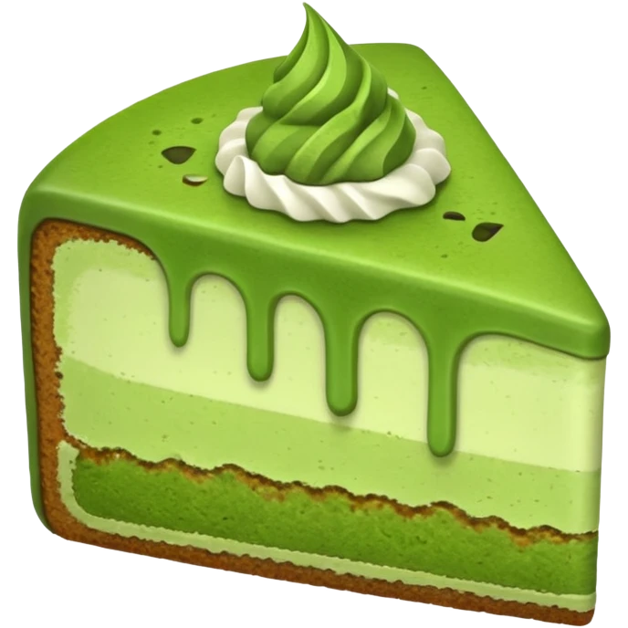 matcha cake emoji