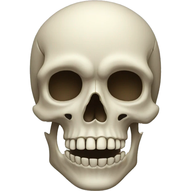 skull face emoji