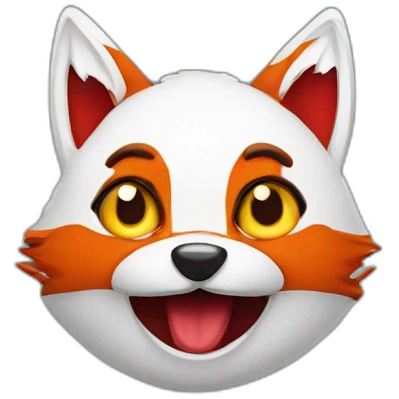 Fuchs mit Blut emoji