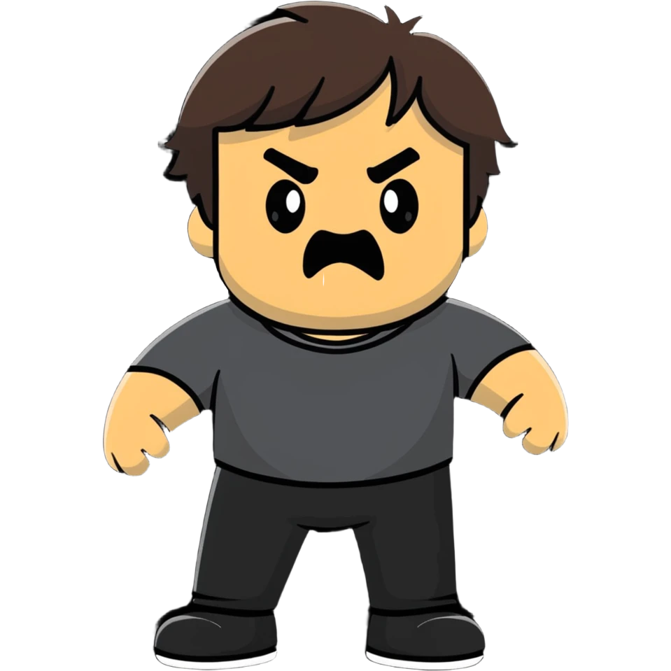 Jack Black with energetic expression emoji