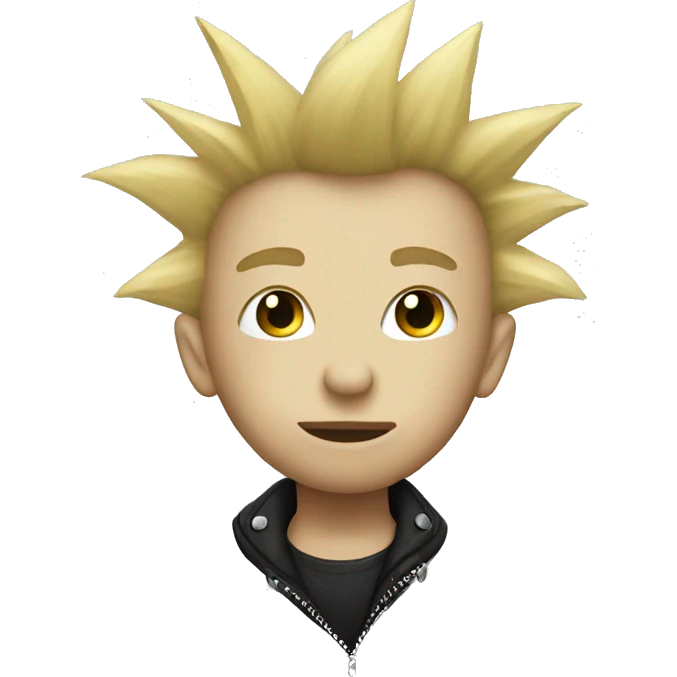 light punk heart emoji