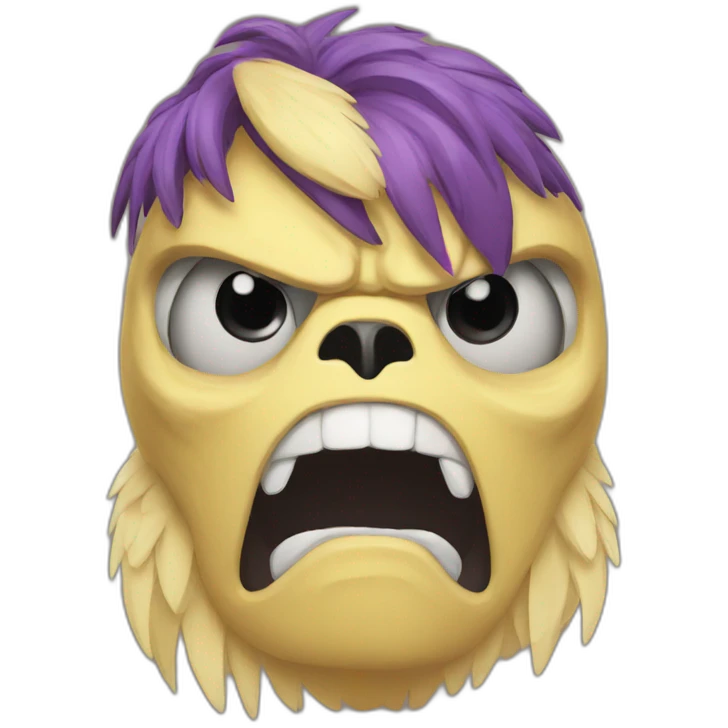 Mutant hawk emoji