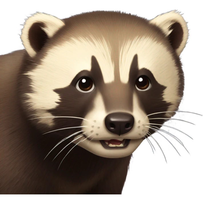 Mustelid Wolverine  emoji