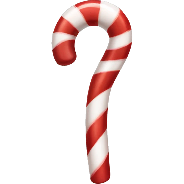 candy cane emoji