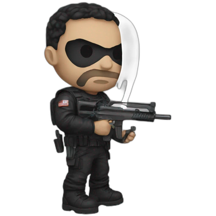 Punisher super realistic emoji