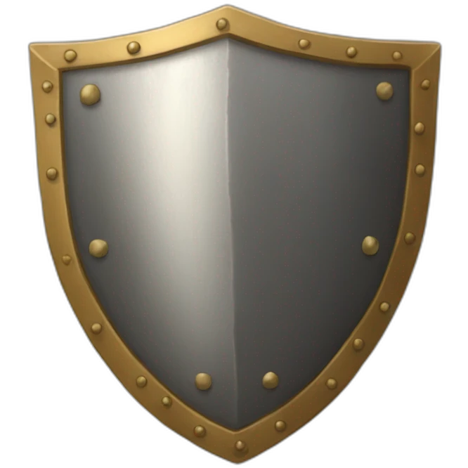 knight's round shield emoji