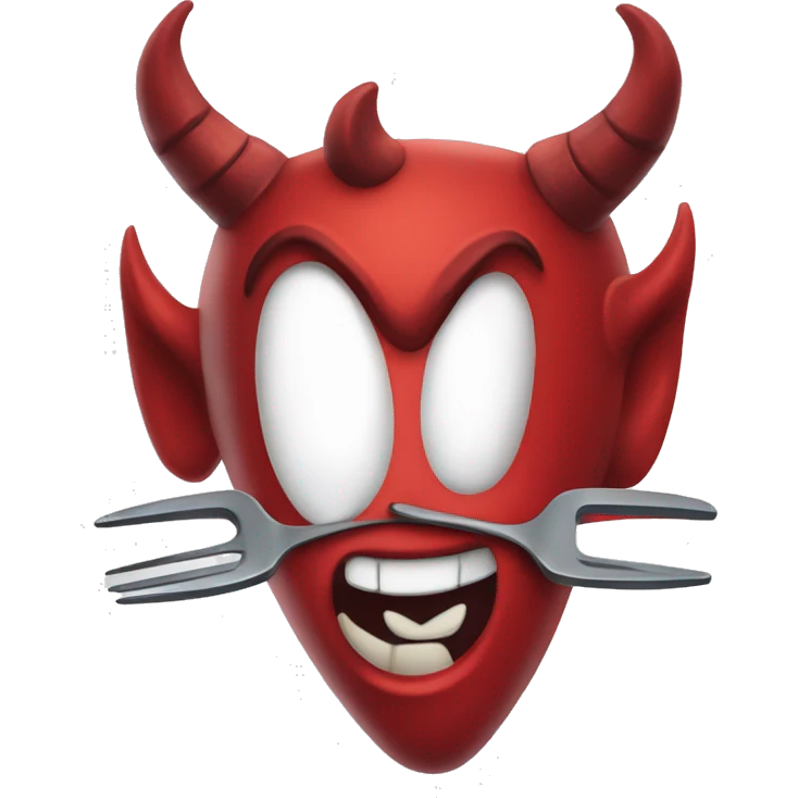 Devil Pitch Fork emoji