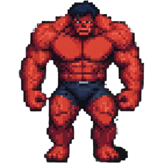 Red Hulk emoji