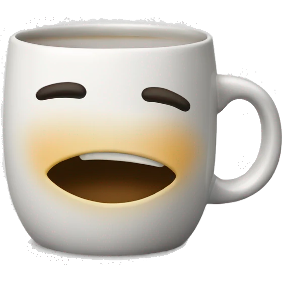TEA MUG ZEN YOG emoji