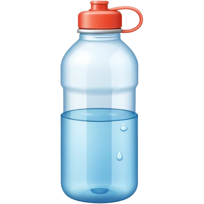 Water bottle emoji