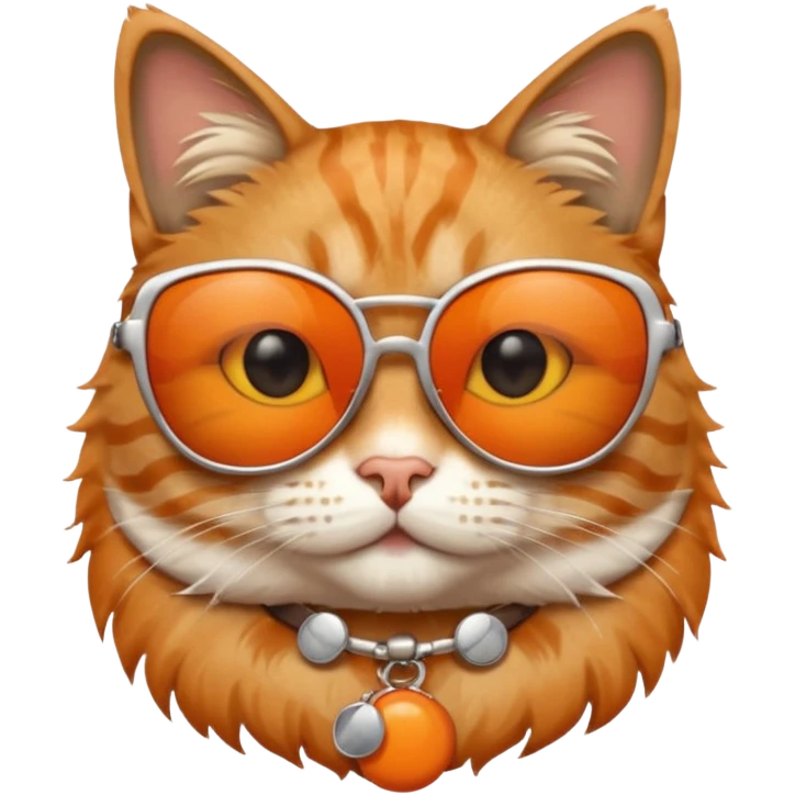 Cat wearing sunglasses emoji