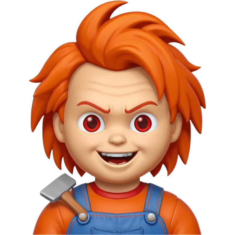 Un emojin de chuky emoji