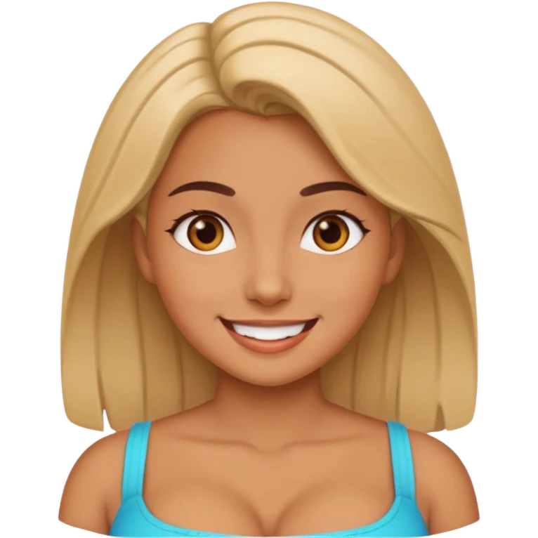 Girl with big boobies nsfw emoji