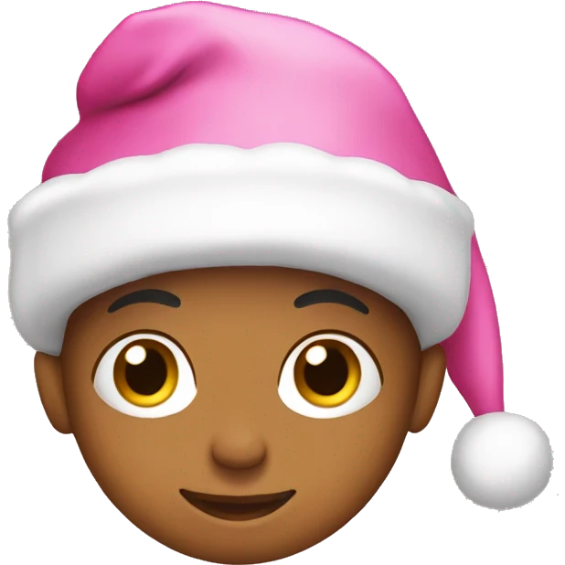 pink christmas  emoji