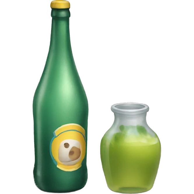 Botella emoji