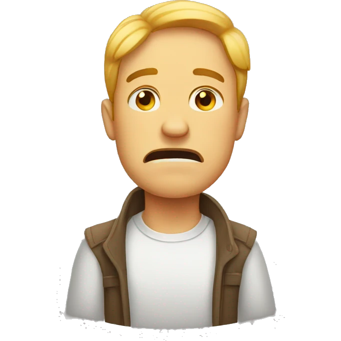nervous man emoji