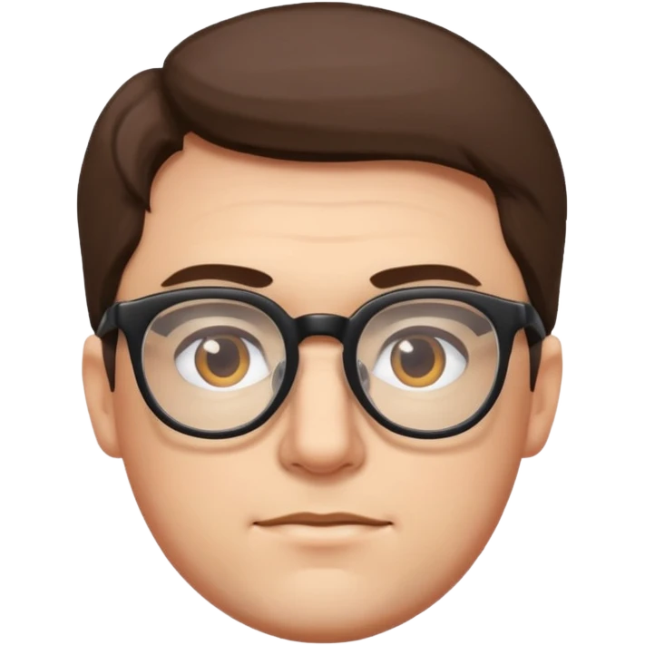 Парень в очках emoji