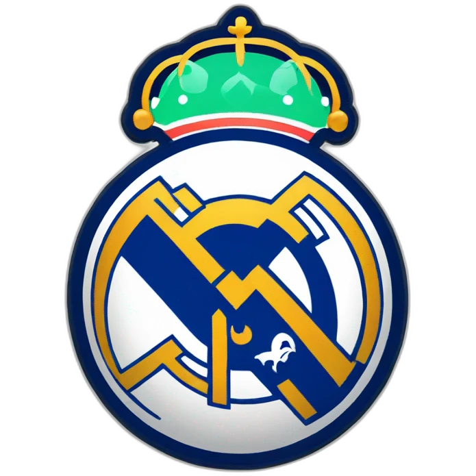 Réal Madrid logo emoji