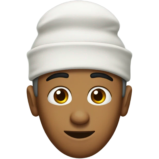 Goofy wearing a kufi  emoji