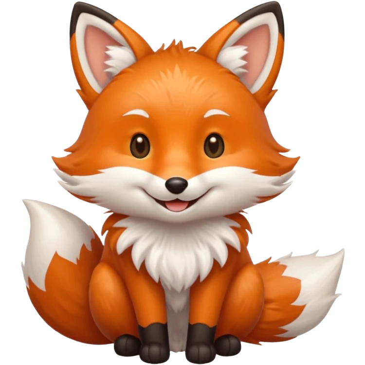 cute fox 顏文字 emoji