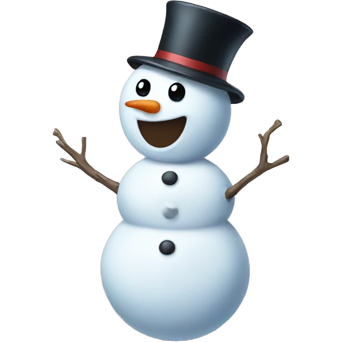Snowman emoji