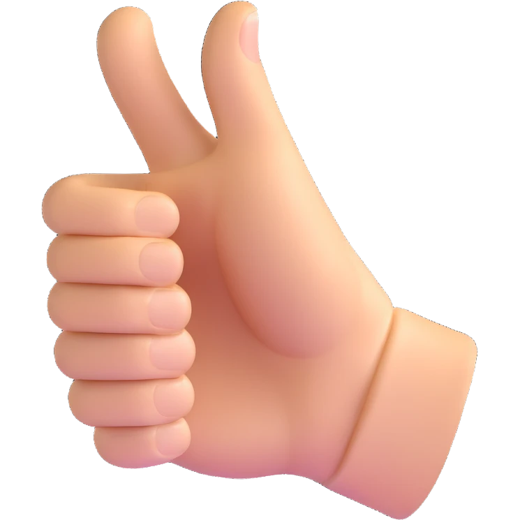 thumbs up emoji