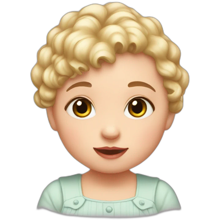 Baby Eléonore emoji