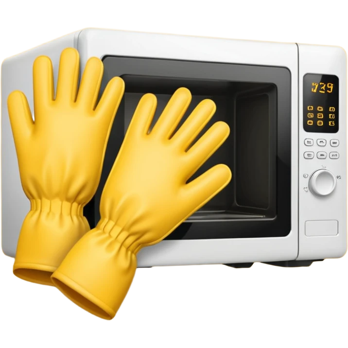 MICROWAVE GLOVES emoji