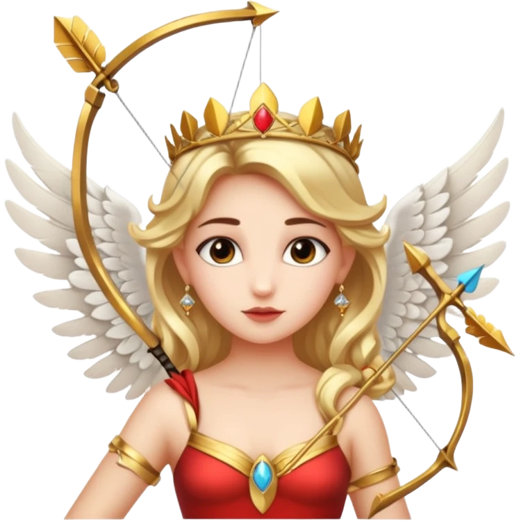 Cupid queen emoji