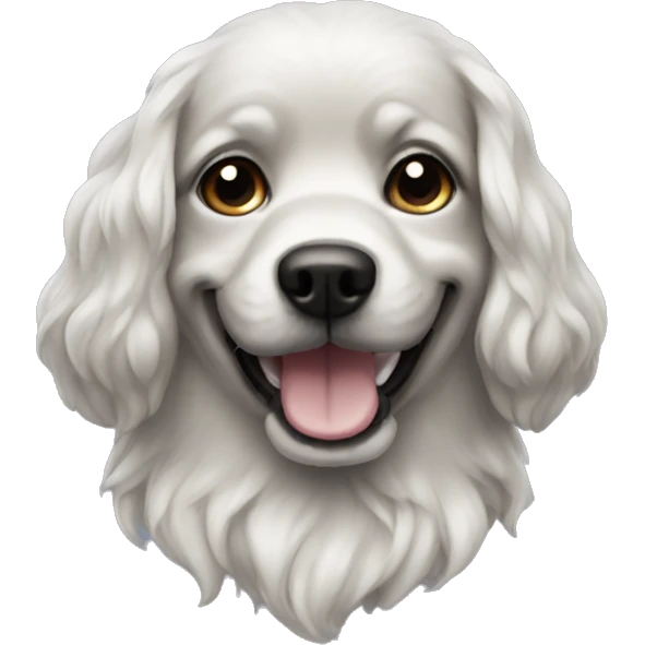 Dog-mermaid emoji