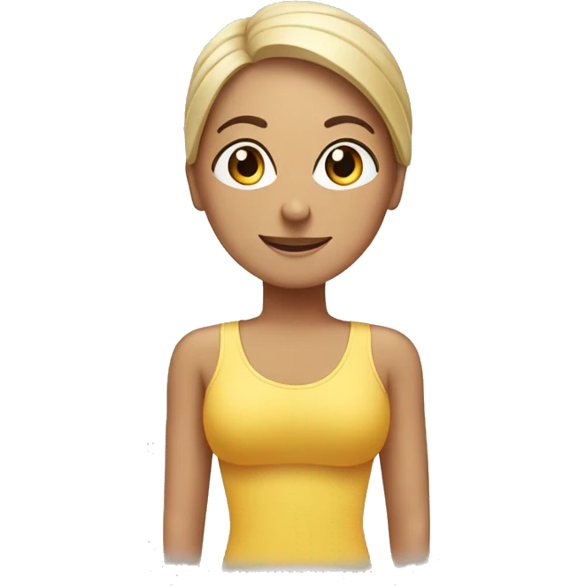 Pilates girl emoji