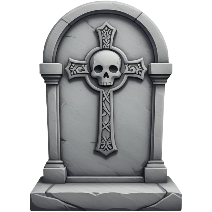 tombstone emoji
