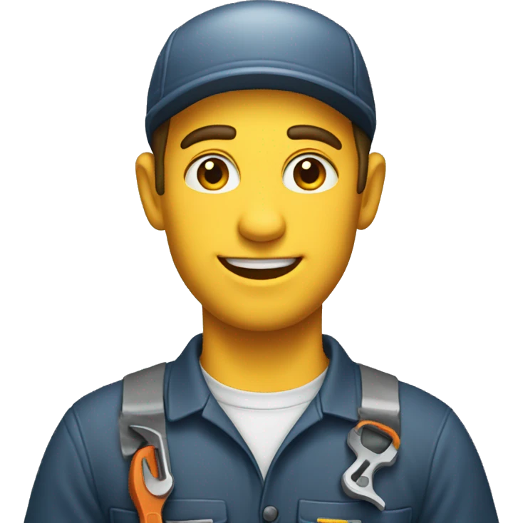 Car mechanic emoji