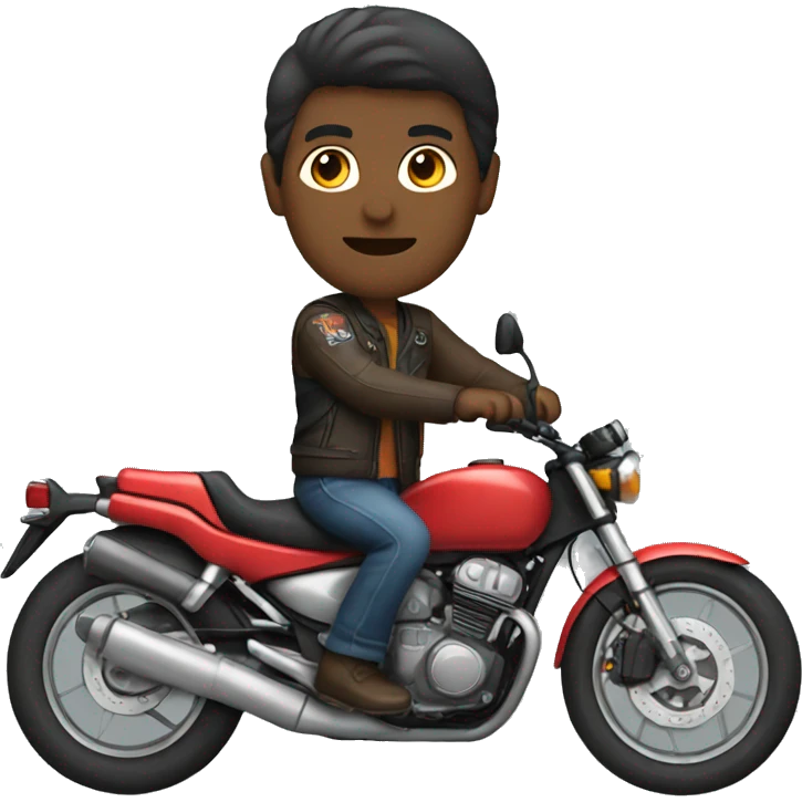 motorcycle user emoji