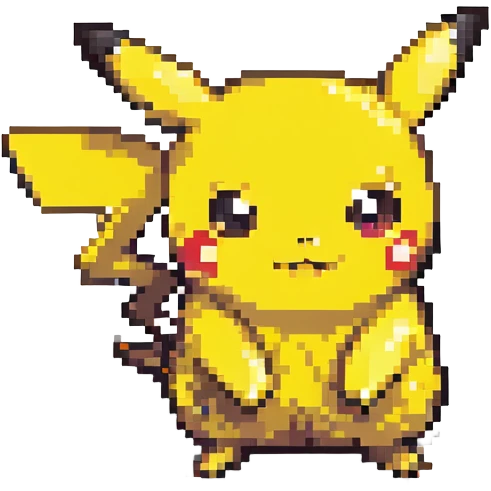 Pikachu face emoji