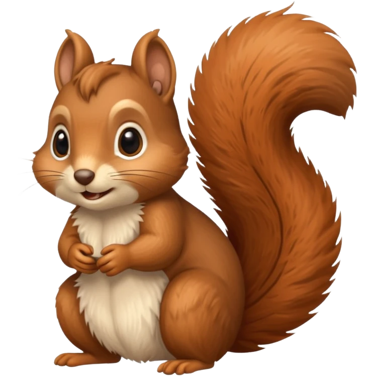 cosy squirrel emoji