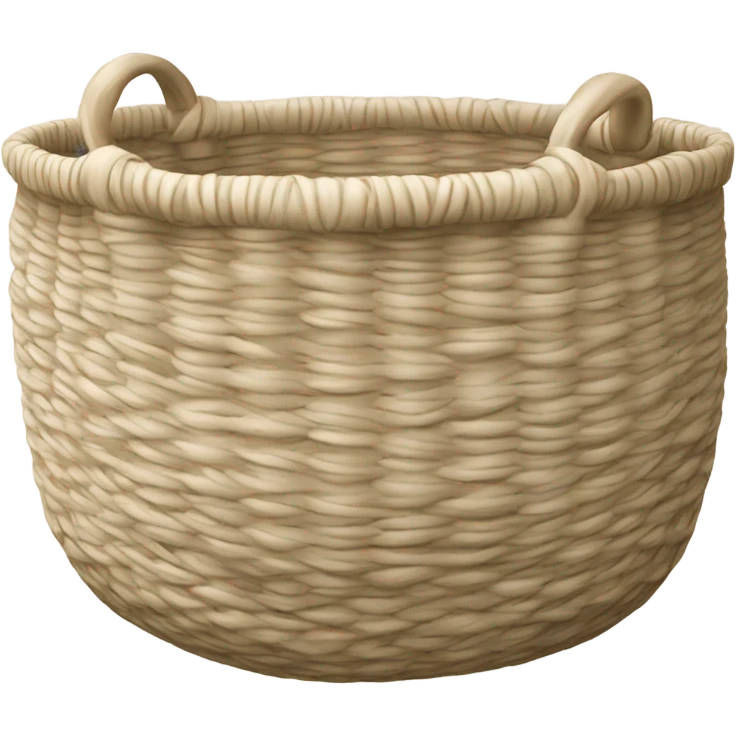 Cotton basket emoji