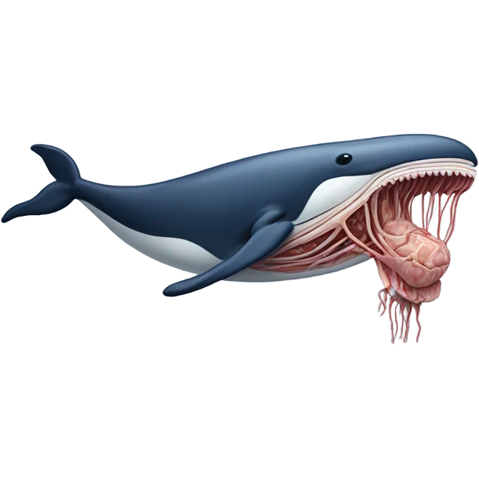 Whale cross section  emoji