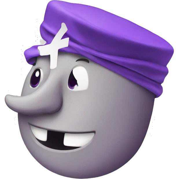 Purple euro money  emoji