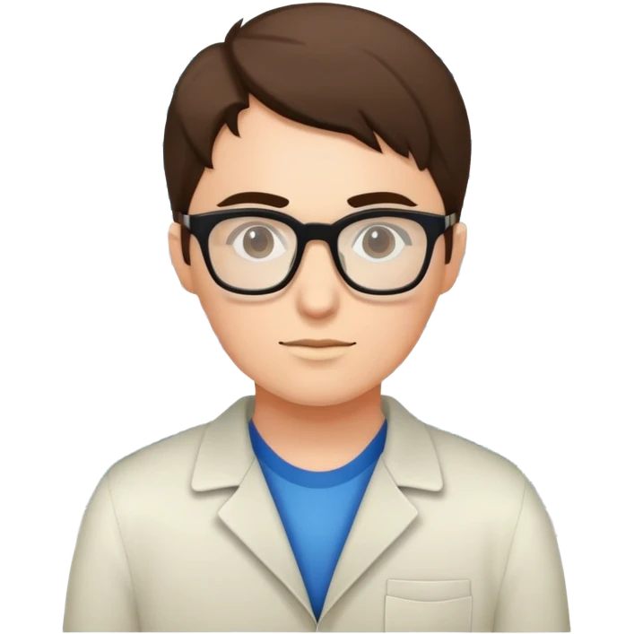 computer programmer with glasses and code symbols emoji