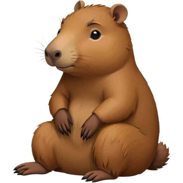Capybara emoji