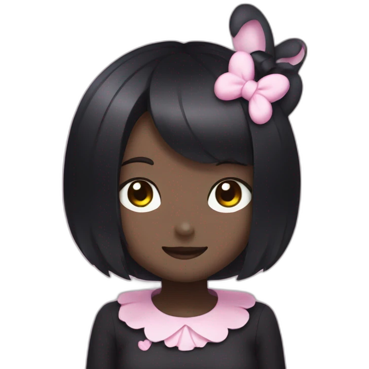 Kuromi Sanrio emoji
