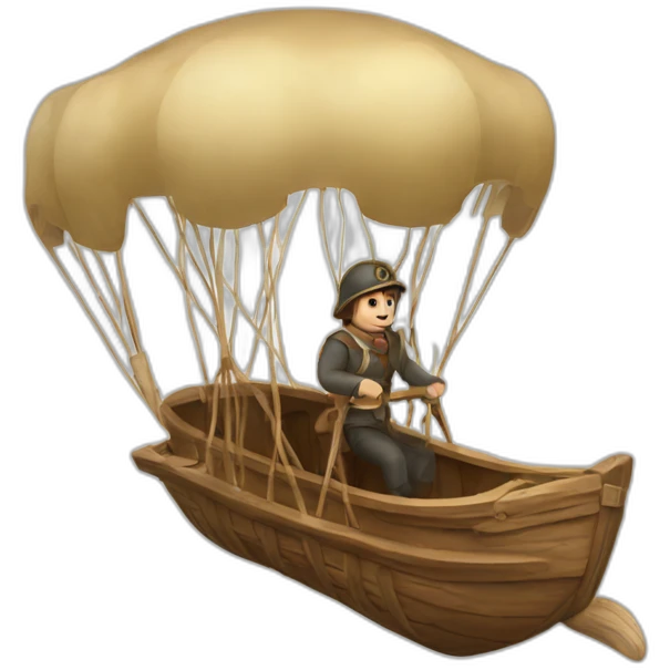 Lilienthal fliying emoji