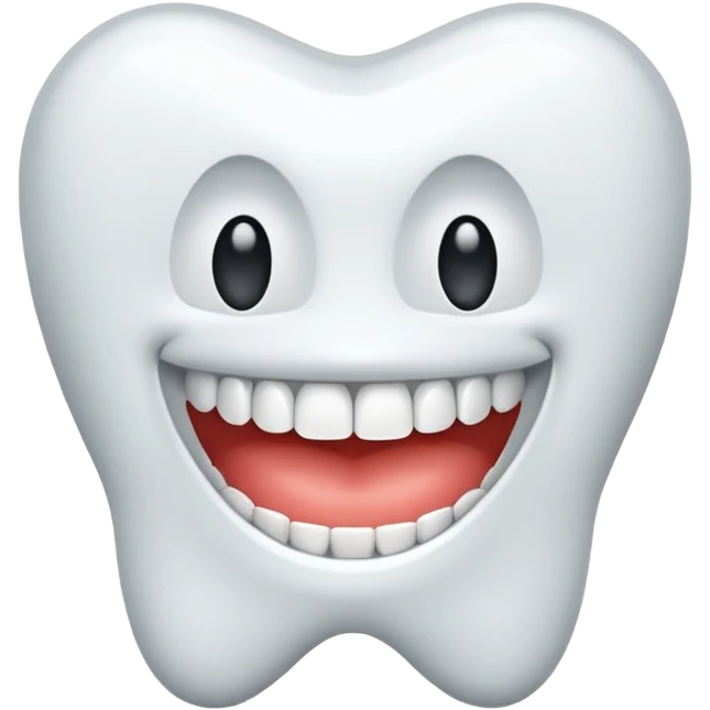 keep the teeth emoji