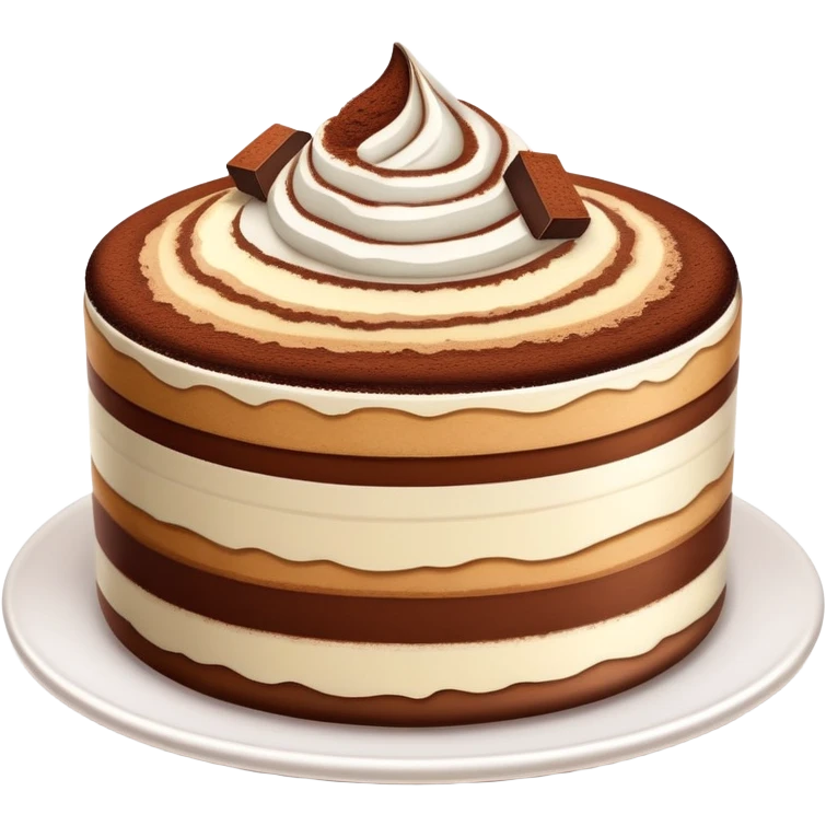 Tiramisu emoji